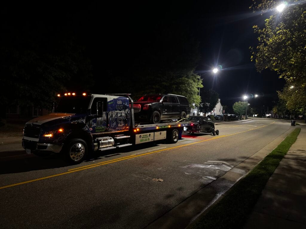 Accident Recovery by Soot Happens Towing & Recovery